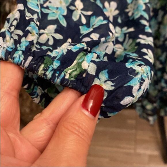 Zimmermann 100% viscose Floral Green Wrap Dress, L - Picture 10 of 16